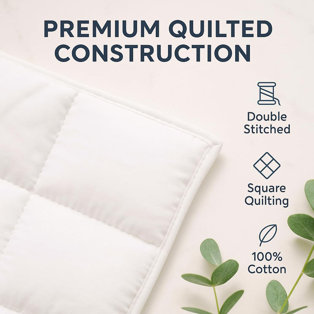 CirclesHome breathable all-season comfort helps regulate warmth for year-round naps.