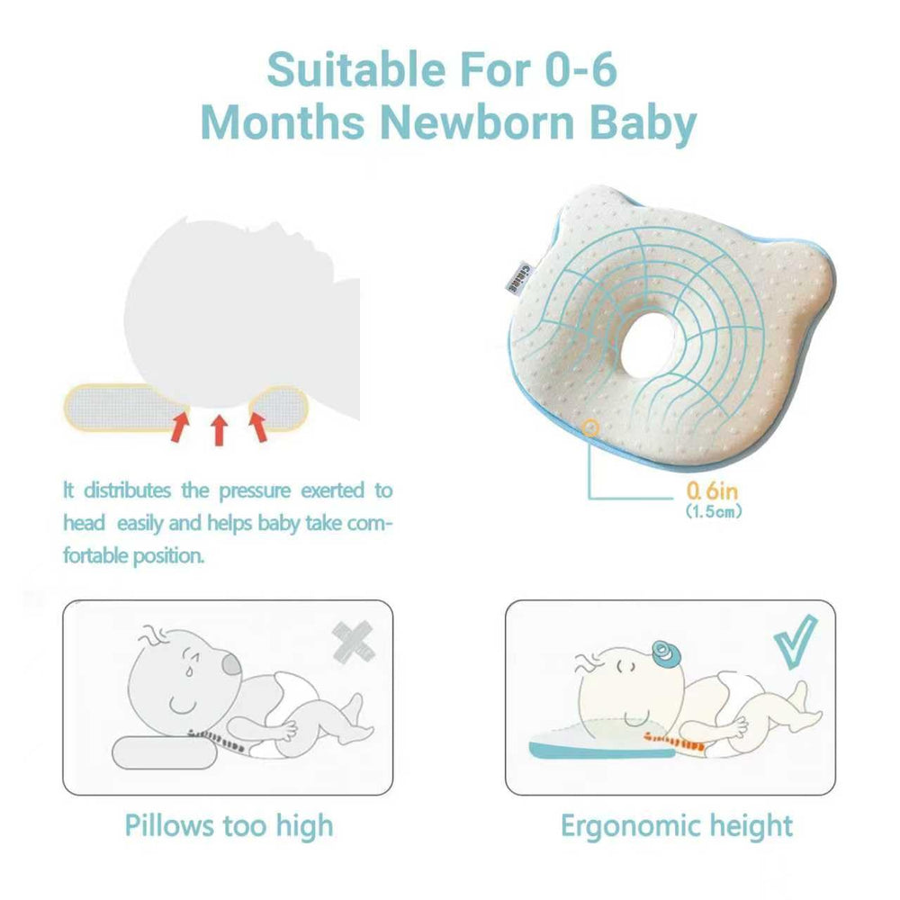CIRIRE anti-slip bottom design keeps pillow in place during use