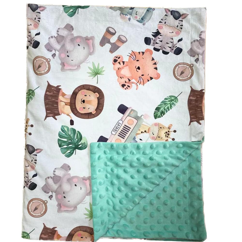 Citihomy ultra-soft Minky baby blanket for delicate skin and cozy snuggles.