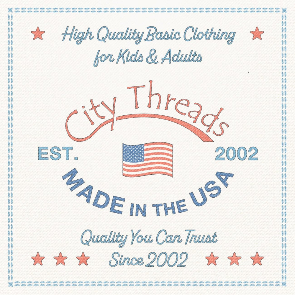 City Threads 100 cotton soft fabric closeup emphasizes breathable material for sensitive skin