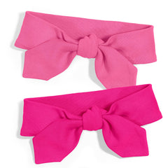City Threads headband Bubble Gum closeup shows soft cotton for gentle daily wear