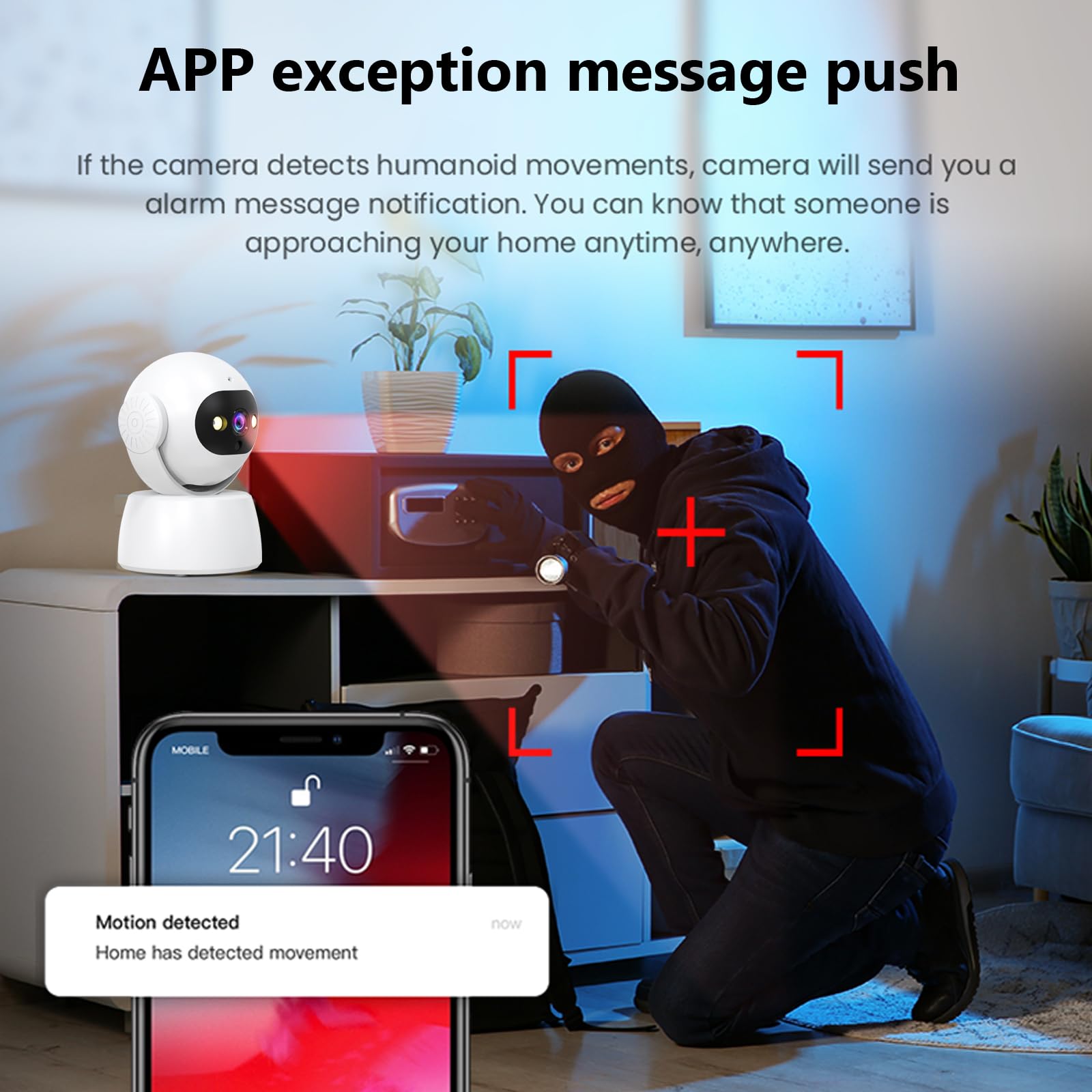 CiuseiAnx smart-motion-tracking follows activity for proactive alerts.