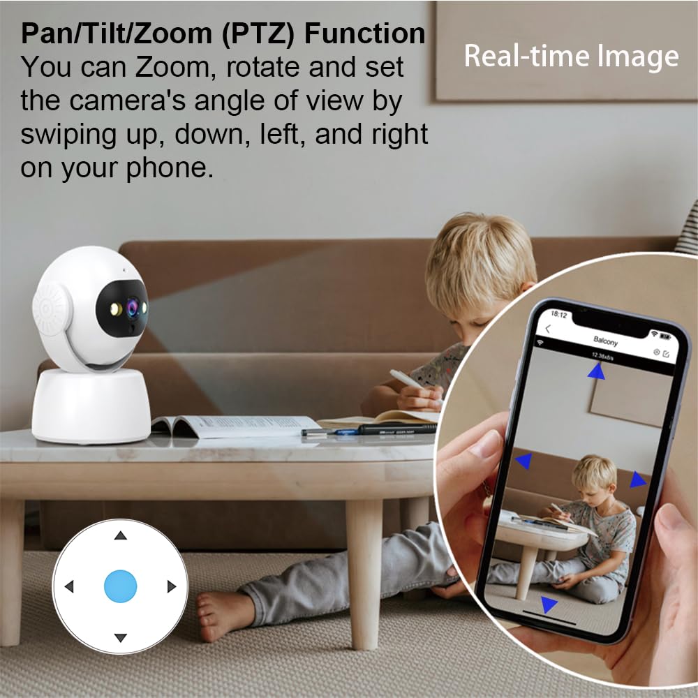 CiuseiAnx two-way-audio enables quick family conversations from anywhere.