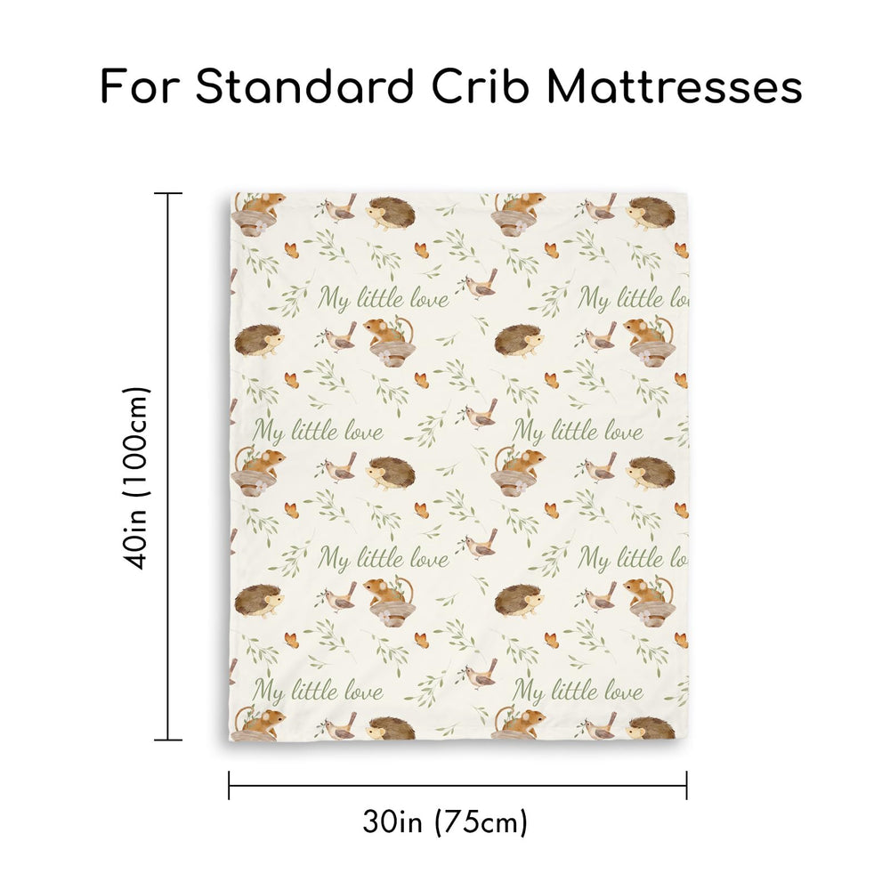 Civarua Kids Animal World blanket rainbow print offers cheerful warmth.