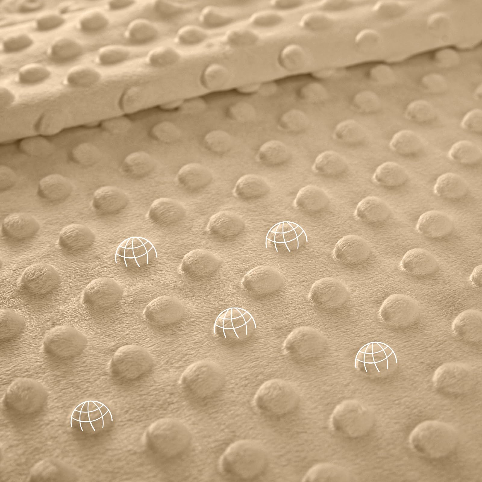 CIVARUA KIDS neutral design baby blanket suitable for any nursery style.