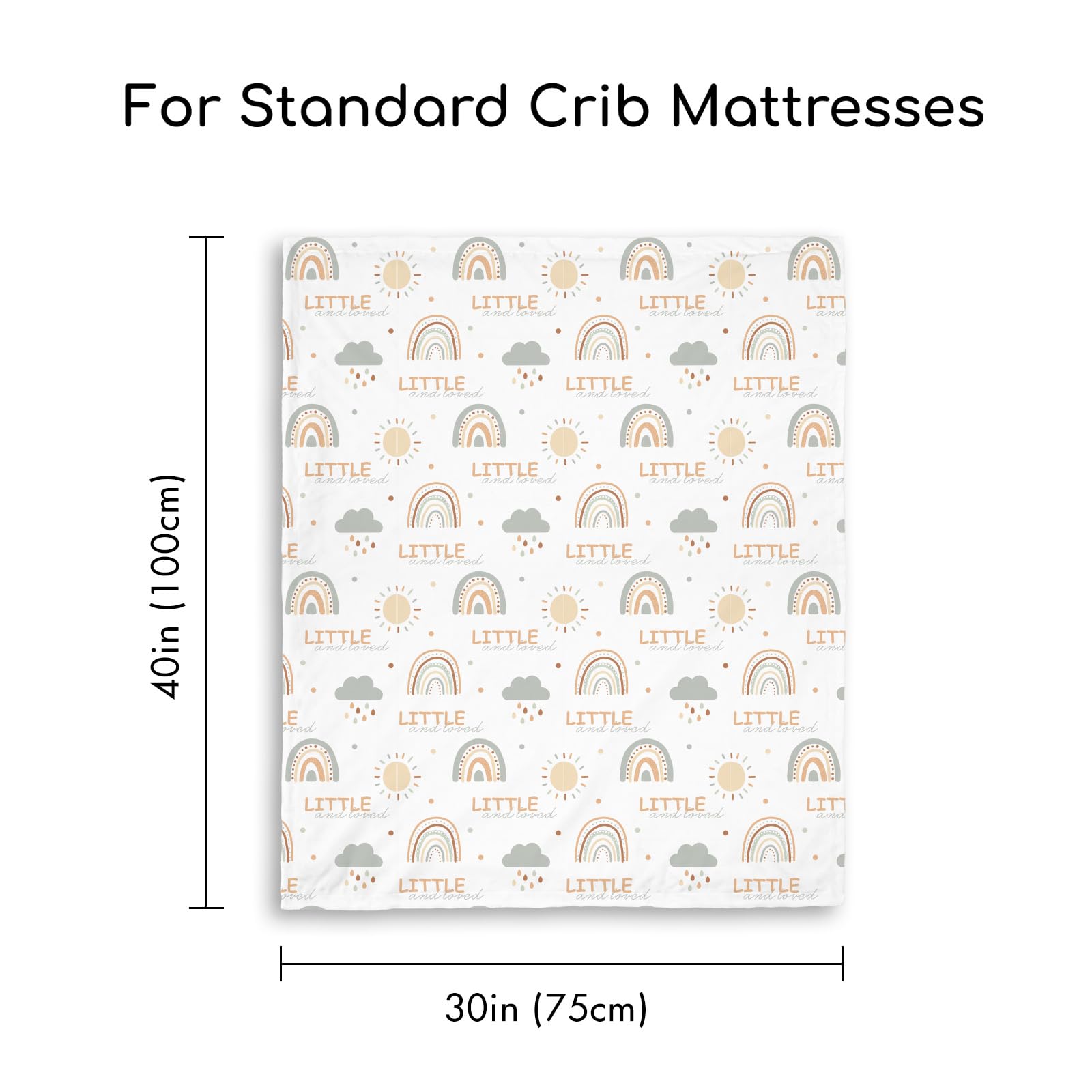 Civarua Kids nursery-minky fabric delivers extra softness for baby.