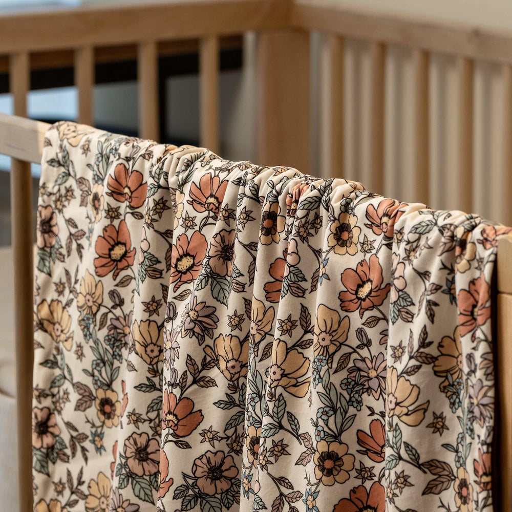 CIVARUA KIDS stroller cover with floral blanket for on-the-go comfort