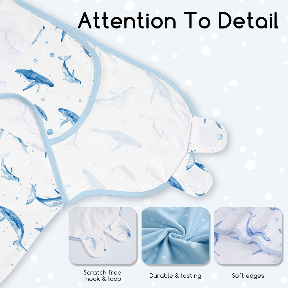 CIVARUA KIDS 0–3 month swaddle fits up to 14 lbs securely