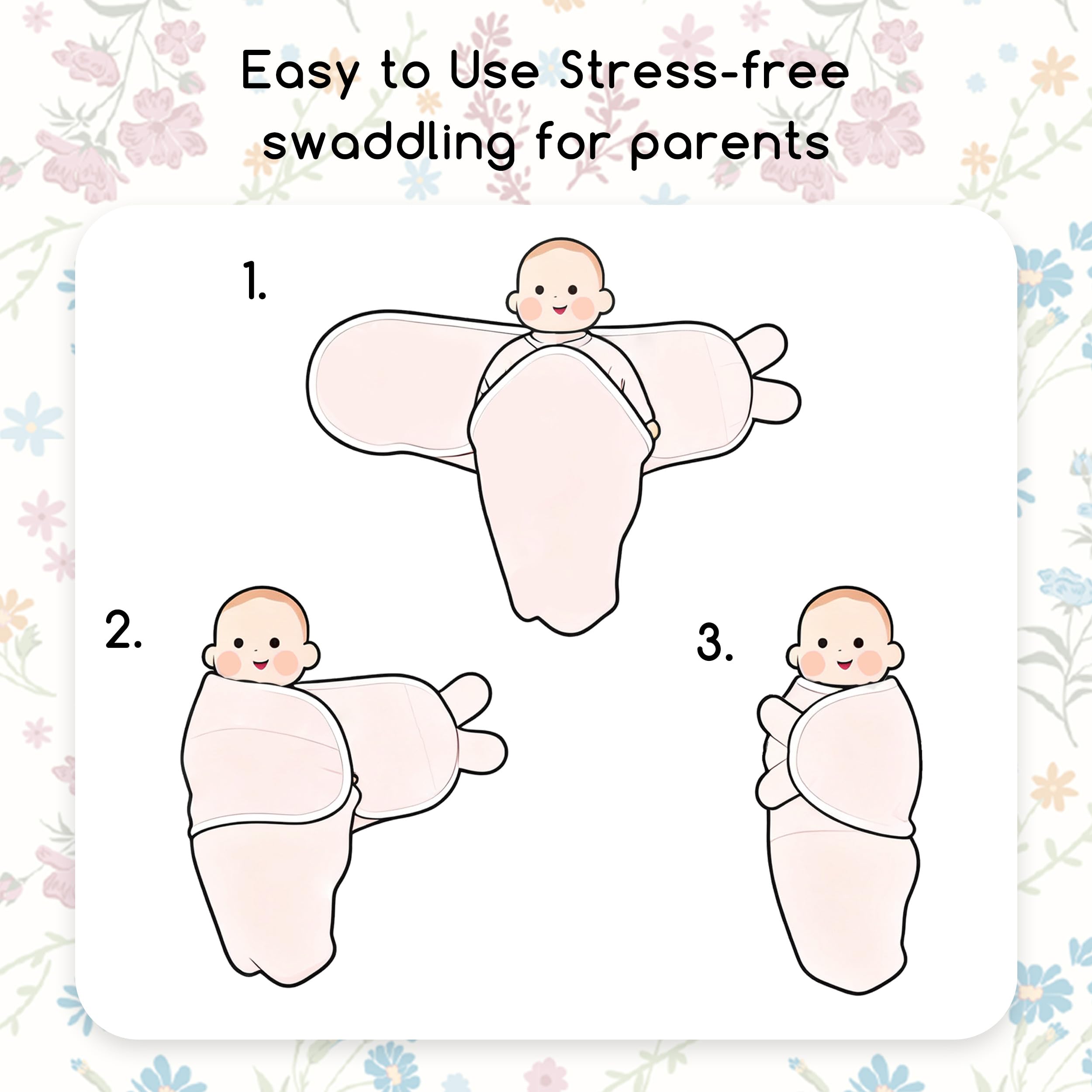 Swaddle in a nursery setting with Civarua Kids for soothing routines