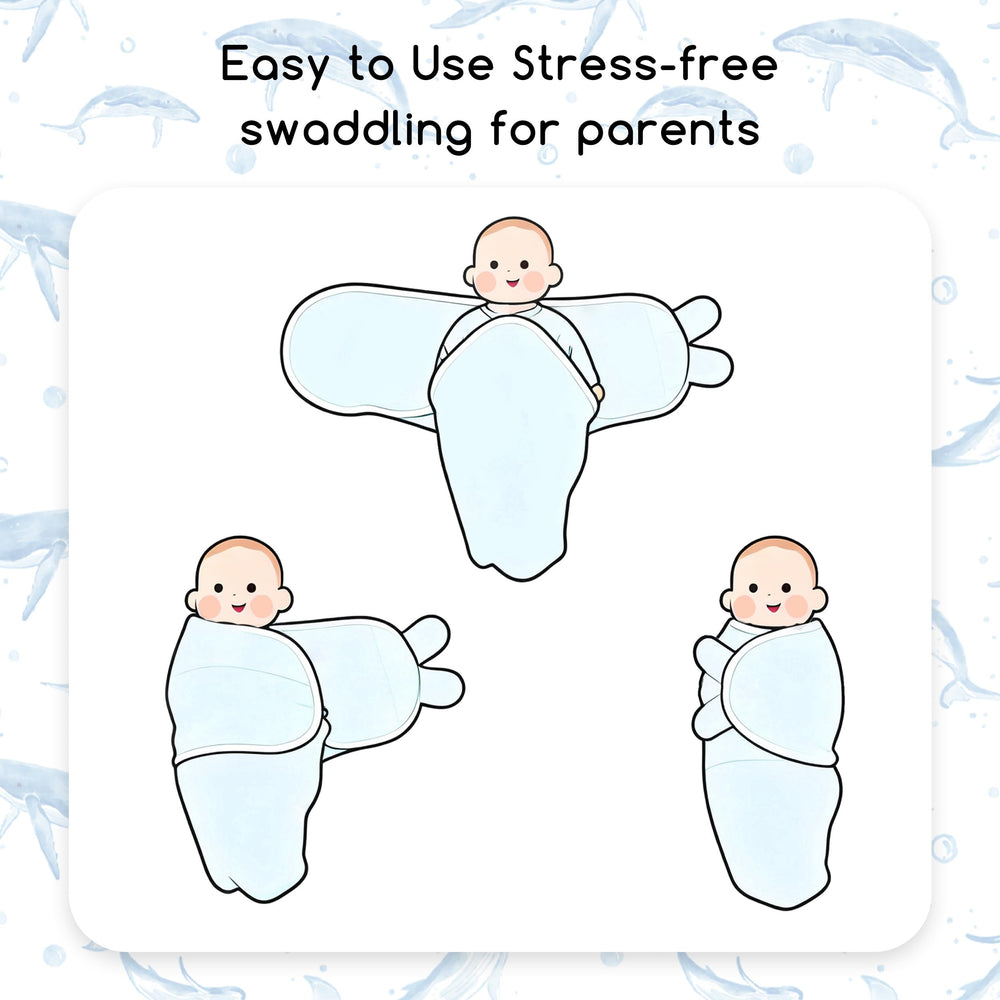 CIVARUA KIDS swaddle in a calm infant nursery scene