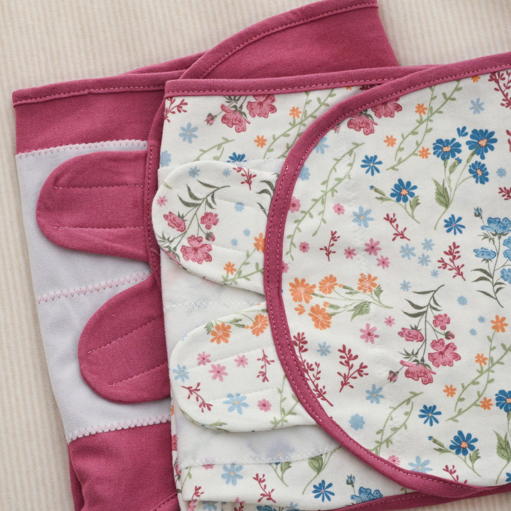 Two-pack packaging of Civarua Kids swaddles for busy parents