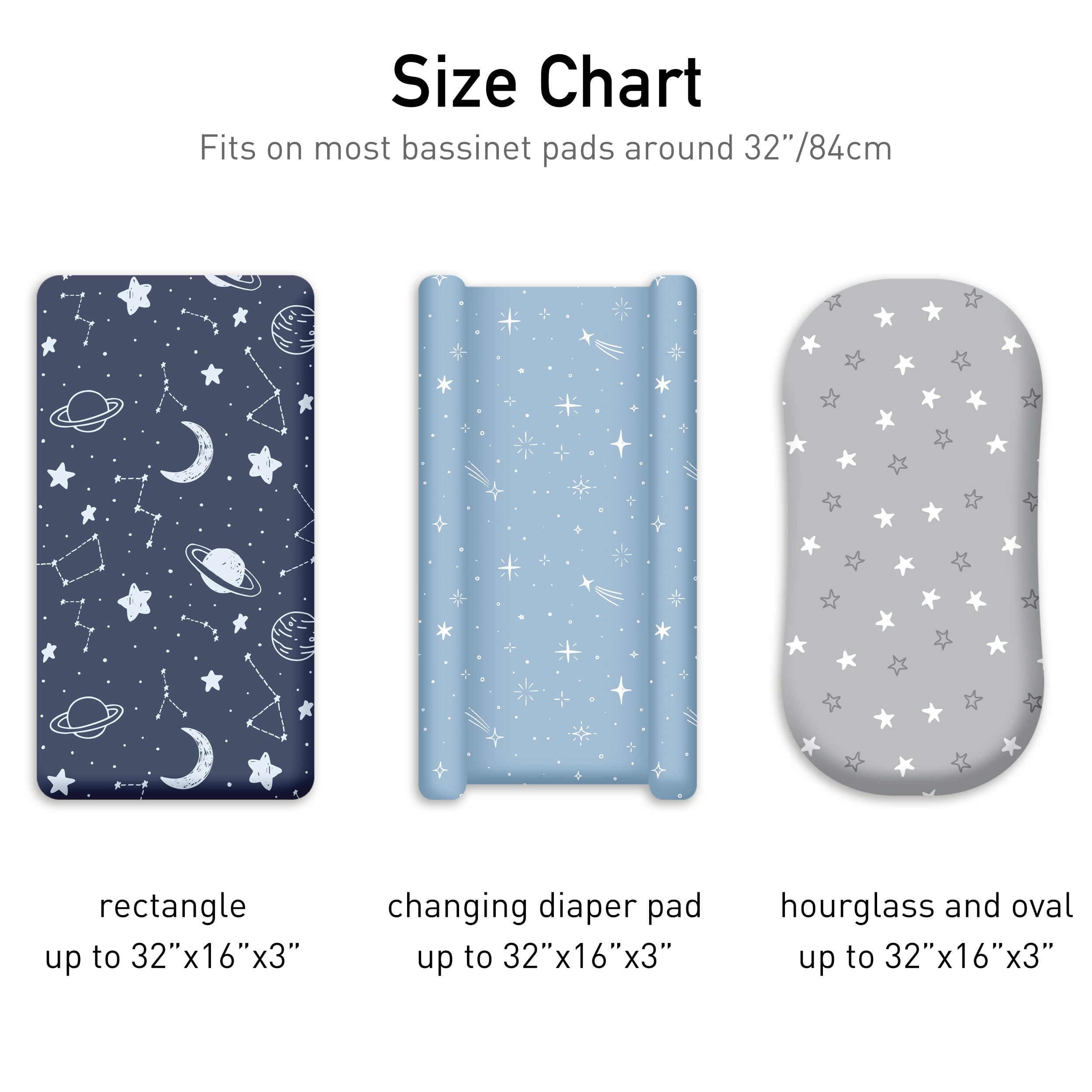 CIVARUA KIDS bassinet sheets close-up of 360° elastic band ensuring snug and secure fit.
