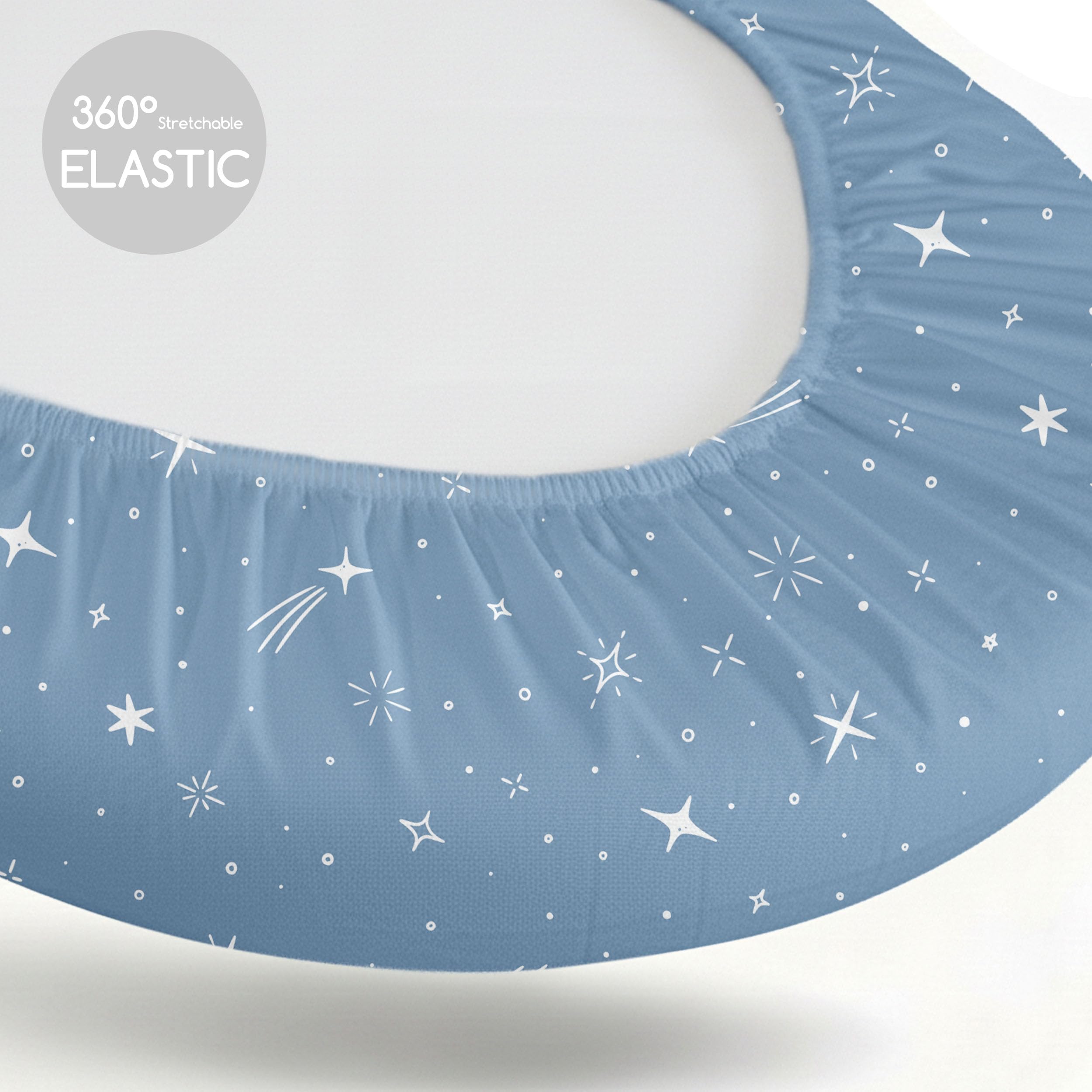 CIVARUA KIDS bassinet sheets being machine-washed, showcasing easy-care durability.