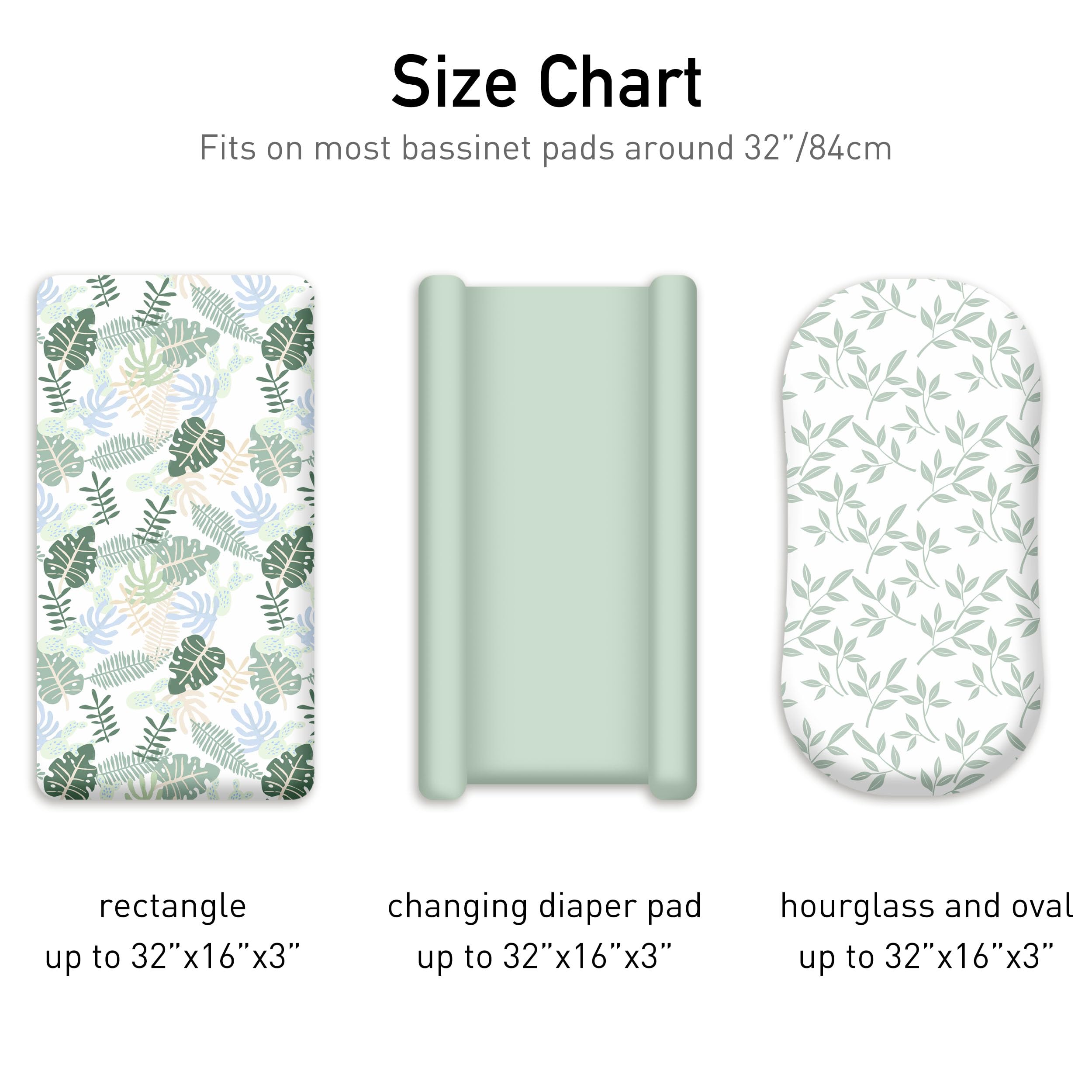 Civarua Kids easy-care bassinet sheets resist shrinking and fading