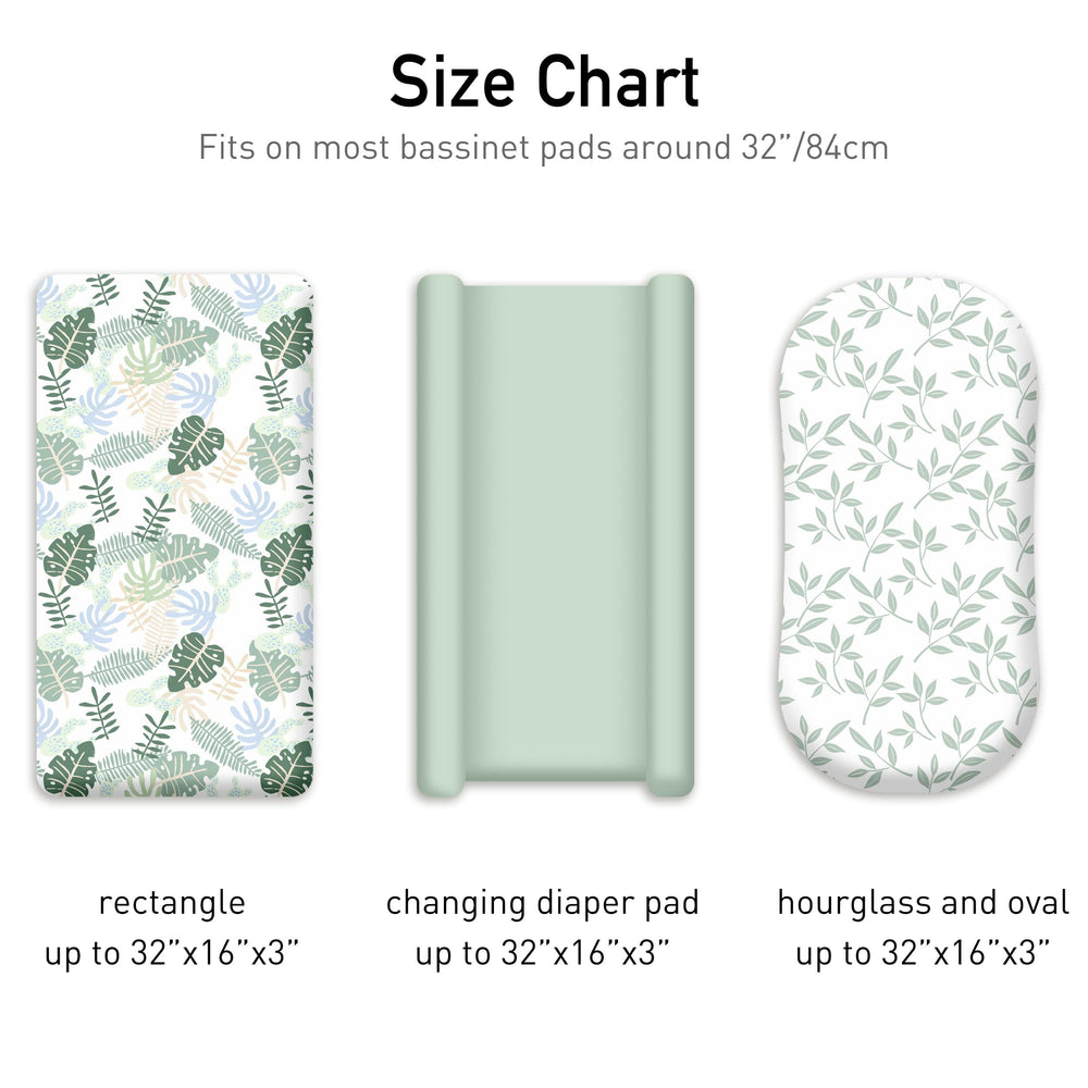 Civarua Kids easy-care bassinet sheets resist shrinking and fading