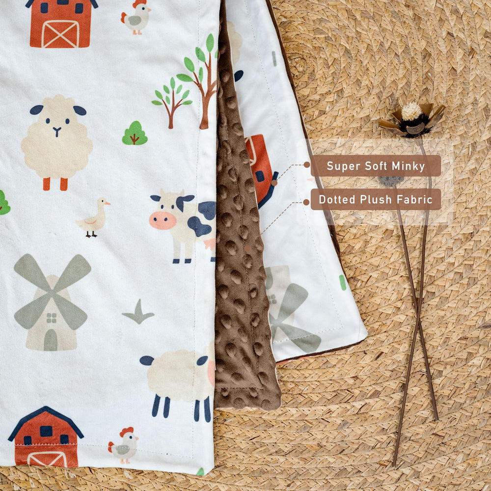 CIVARUA KIDS blanket serves as stroller cover during outings