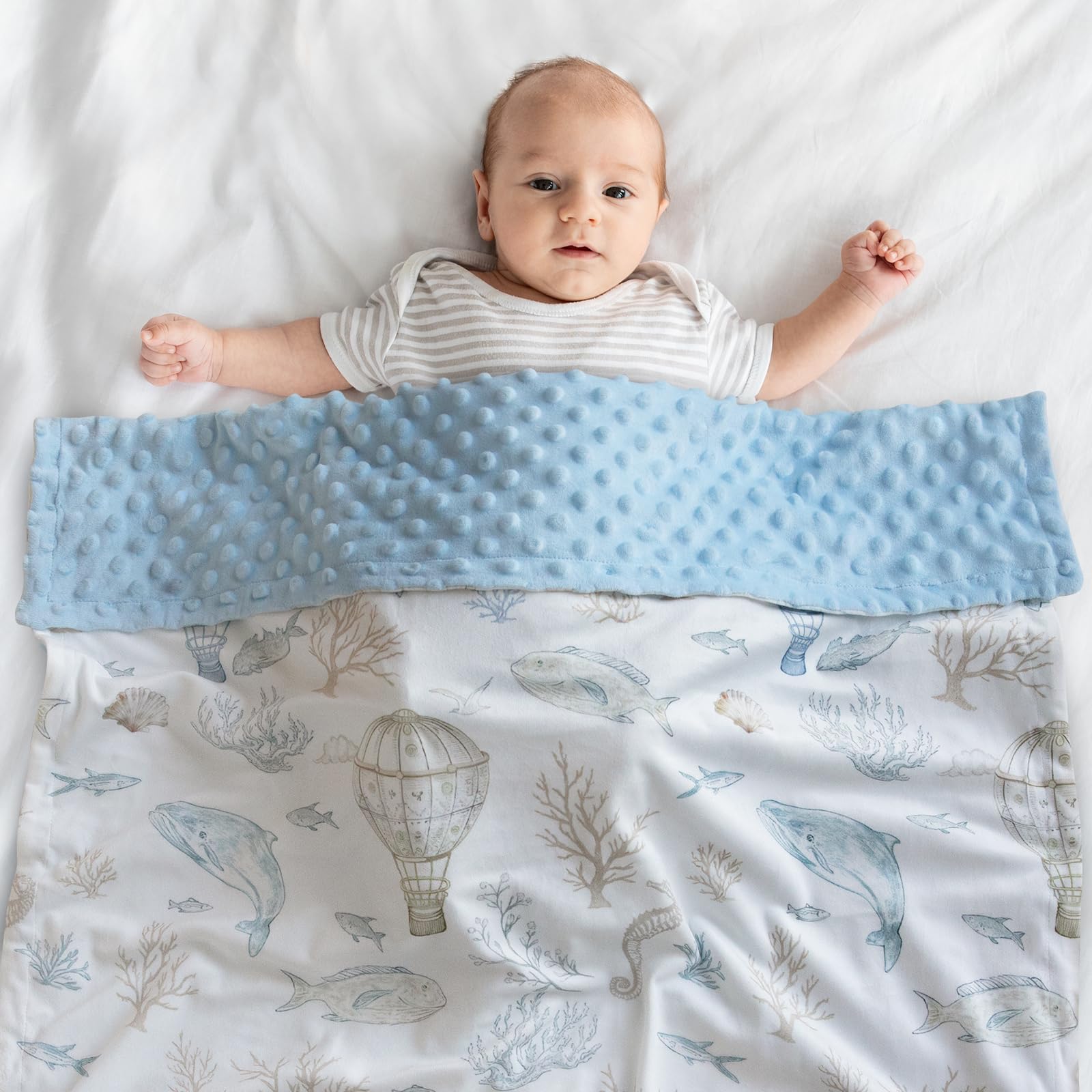 CIVARUA KIDS double-layer Minky fabric delivers warmth without weight