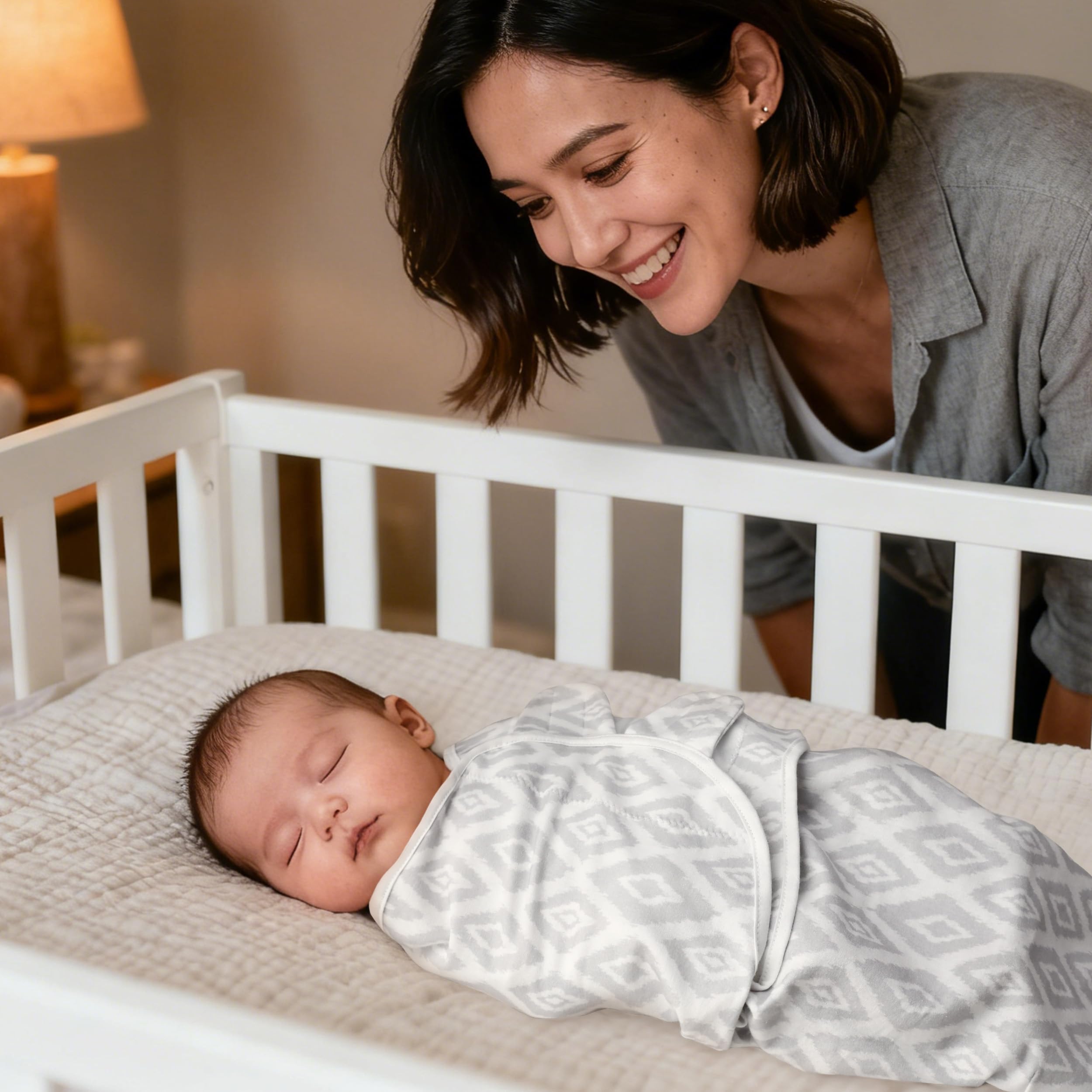 Civarua Kids swaddle in use for calm bedtime routine