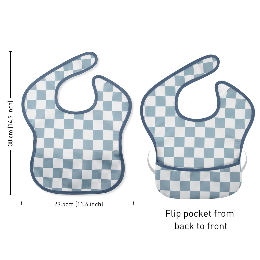 CIVARUA KIDS bib is easy-clean and lightweight for home and travel