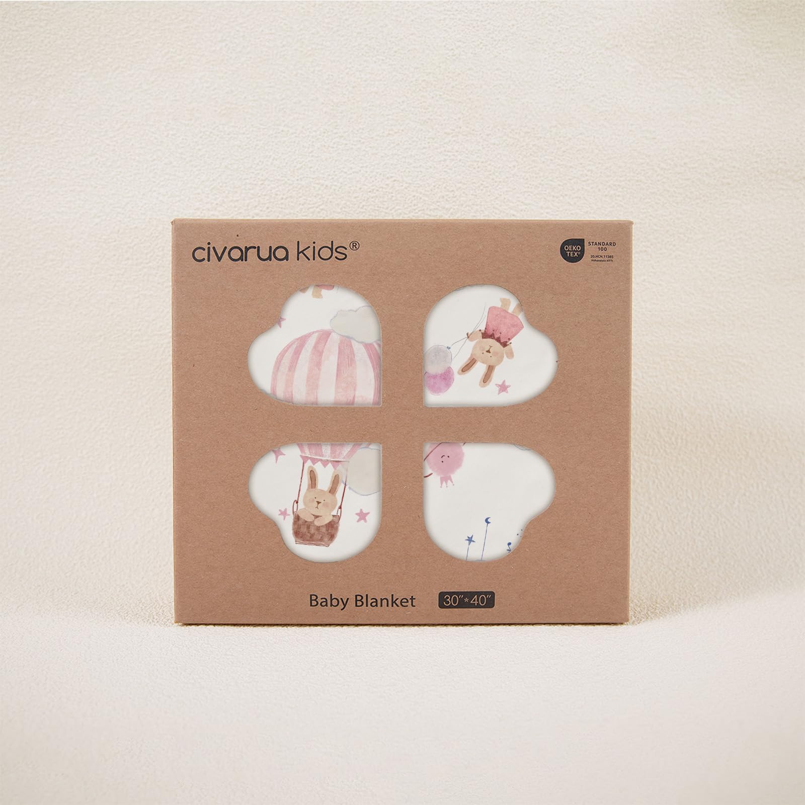 CIVARUA KIDS Minky blanket easy-care fabric stays soft