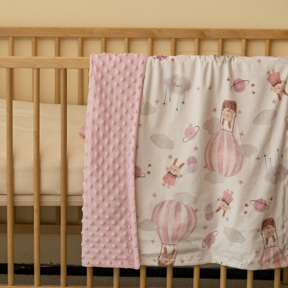 CIVARUA KIDS Minky blanket swaddle-ready for cuddles
