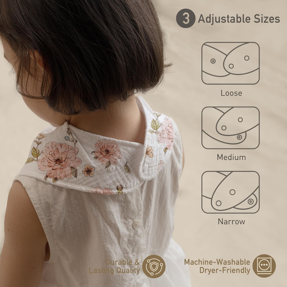CIVARUA KIDS unisex bib design matches any outfit.