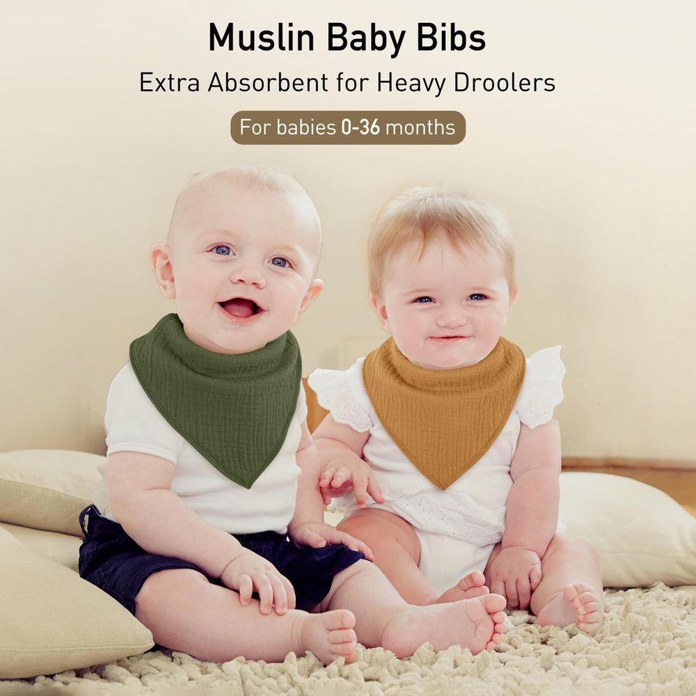 CIVARUA KIDS bibs absorb drool during teething sessions