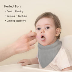 CIVARUA KIDS bibs with adjustable snaps for growing babies' comfort