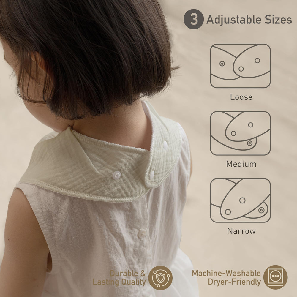 CIVARUA KIDS unisex bibs pair with any outfit for teething days