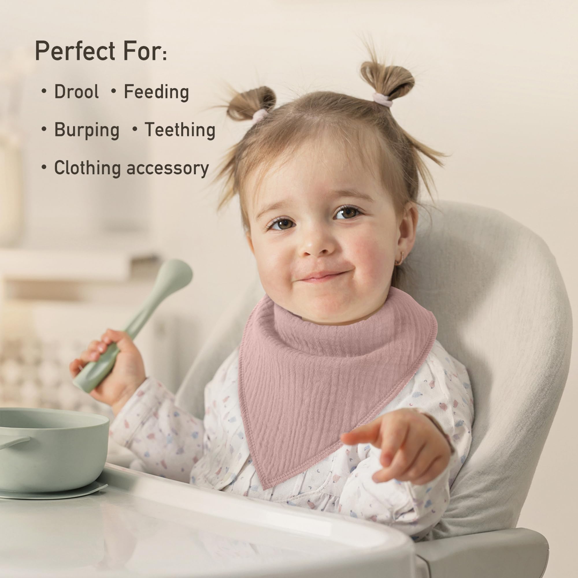 Adjustable nickel-free snaps from CIVARUA KIDS ensure a snug fit as baby grows.