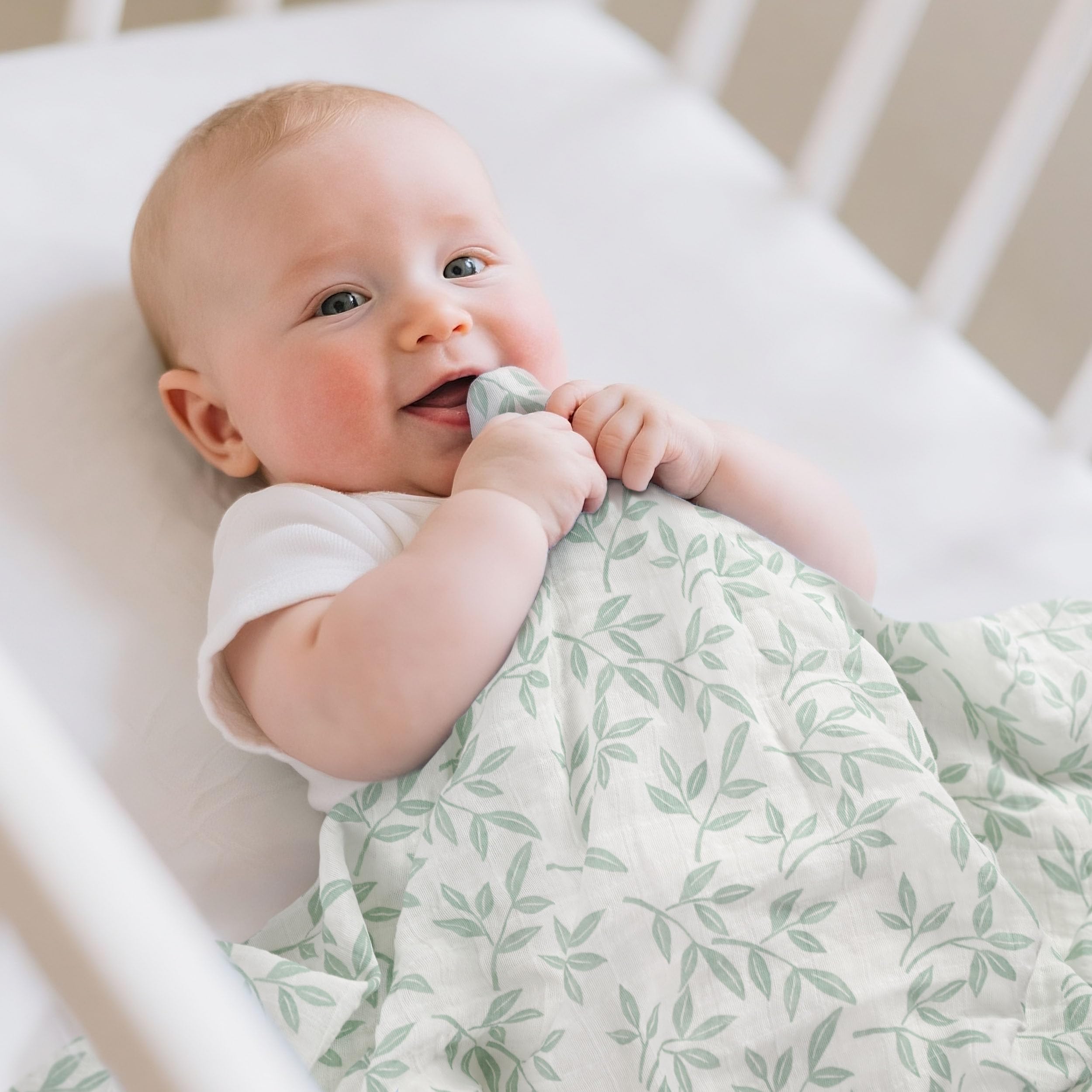 Care instructions for CIVARUA KIDS muslin swaddle blankets.