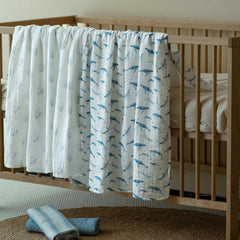 CIVARUA KIDS swaddle doubles as nursing cover for discreet feeding.