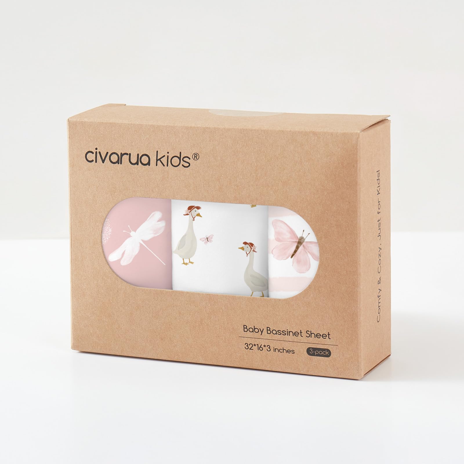 Civarua Kids OEKO-TEX certified sheets for safe, breathable use.