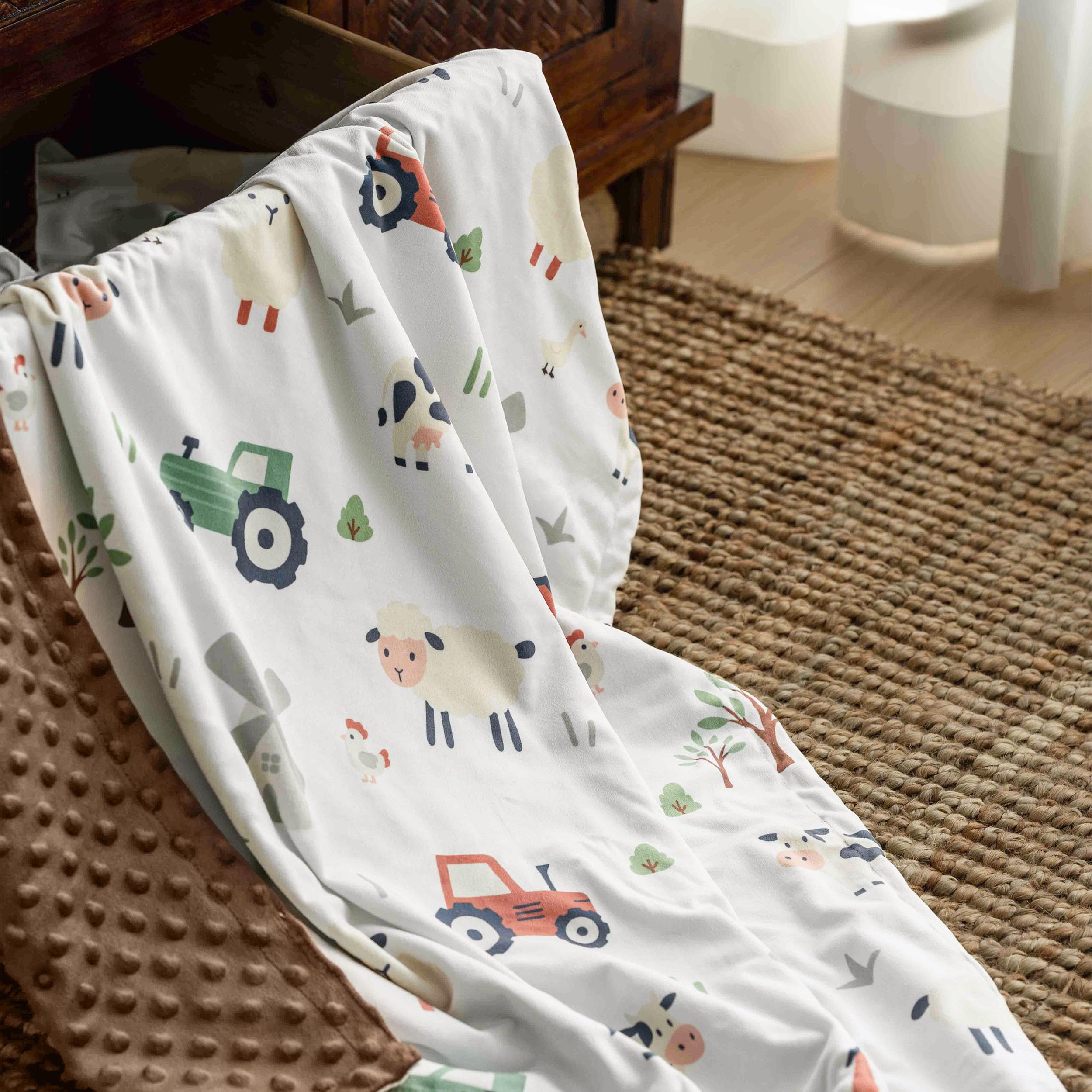 CIVARUA KIDS versatile blanket doubles as a diaper pad