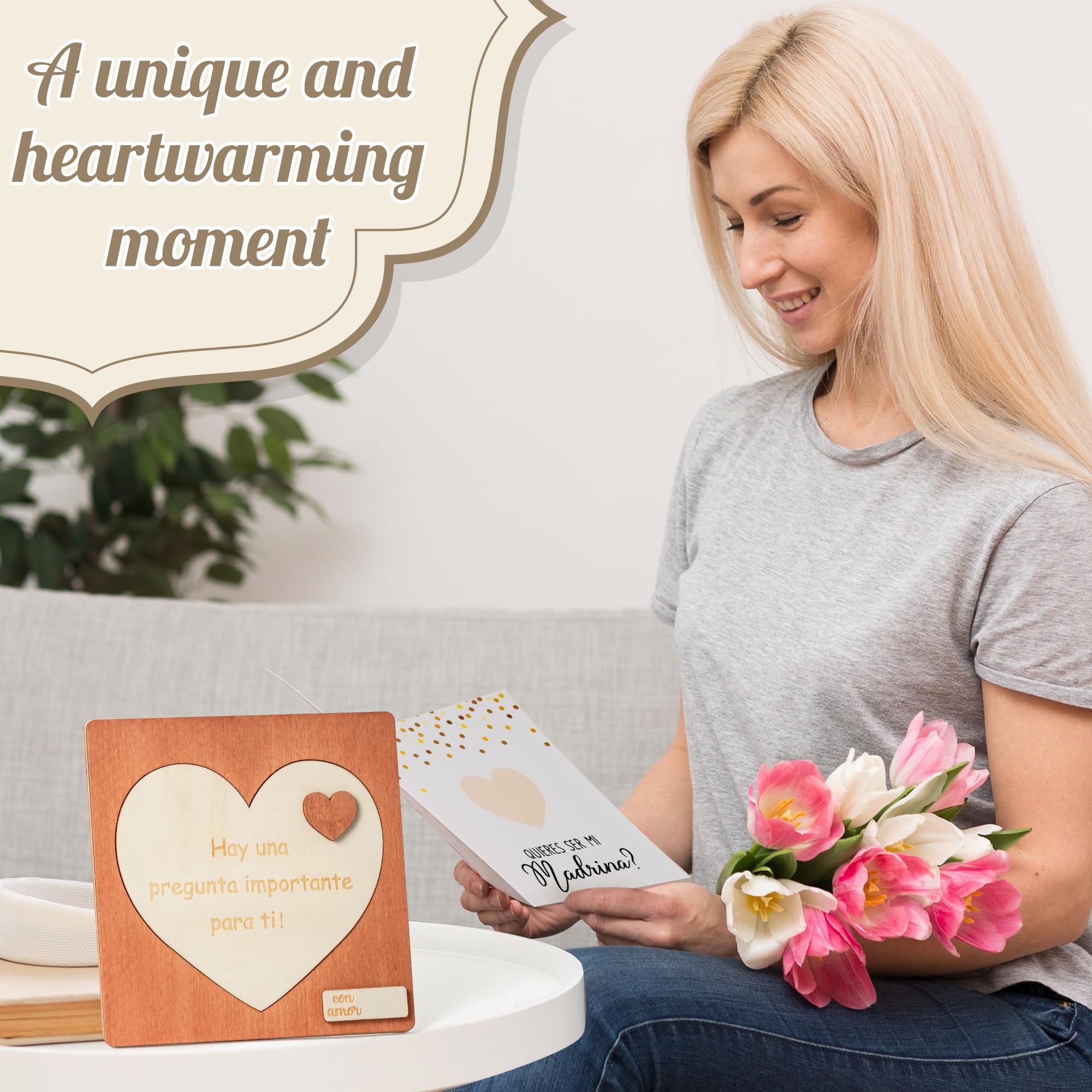 CJiangpo coated-paper godmother card is a thoughtful keepsake