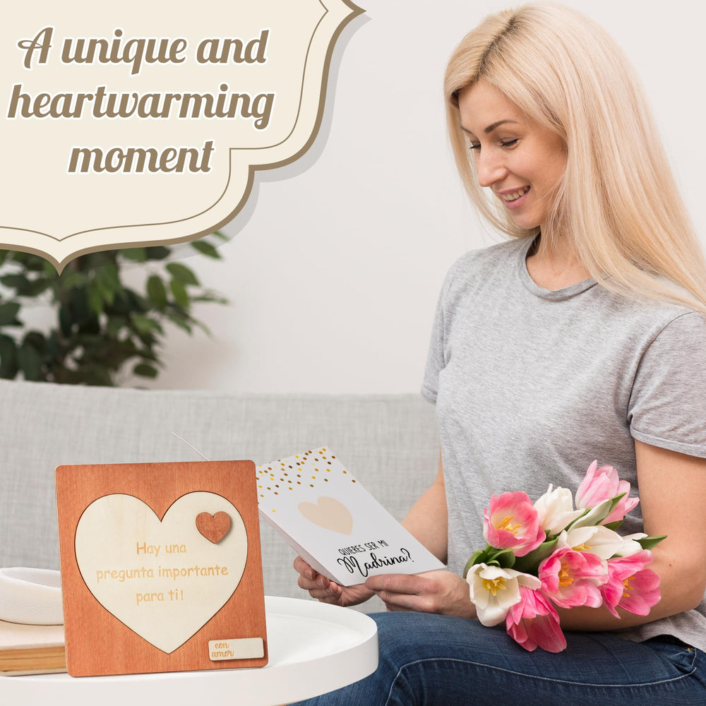 CJiangpo coated-paper godmother card is a thoughtful keepsake