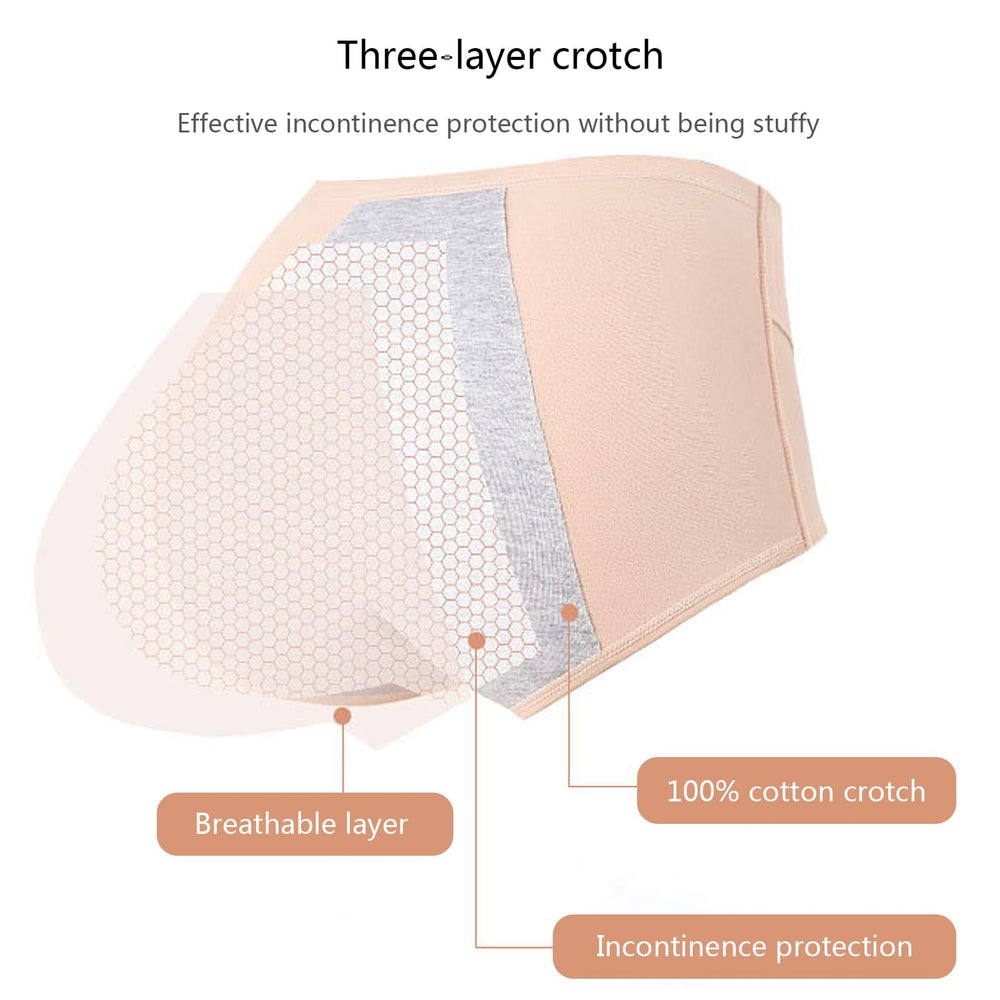 CJSGY cotton crotch design offers moisture-wicking comfort all day.