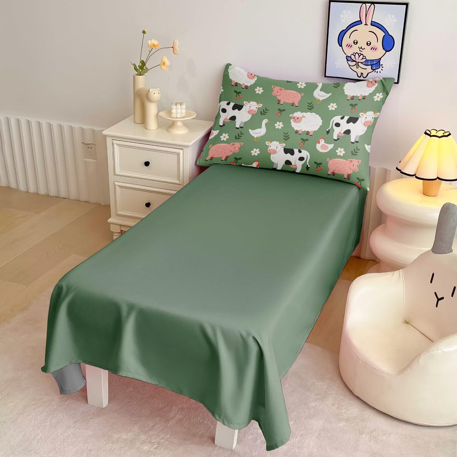 CKOU CCOO pillowcase with envelope closure easy pillow insertion