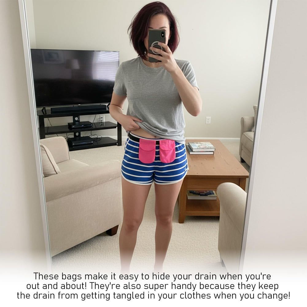 Classicseali soft absorbent fabric drain bag for quick-drying comfort.
