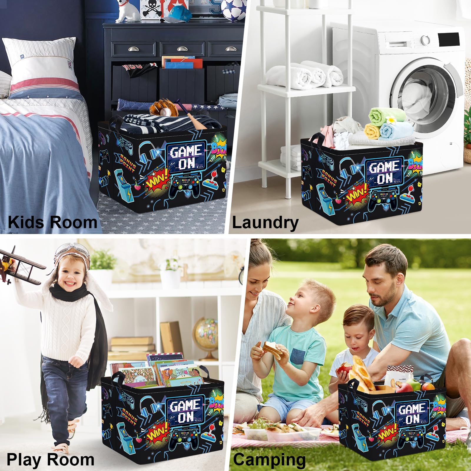 Clastyle storage solution organizes toys, clothes, and towels across rooms.