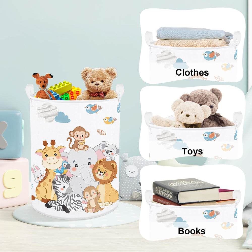 Clastyle animal party design adds charm to storage.