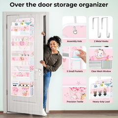 Clastyle organizer features multiple pockets for small items like brushes.