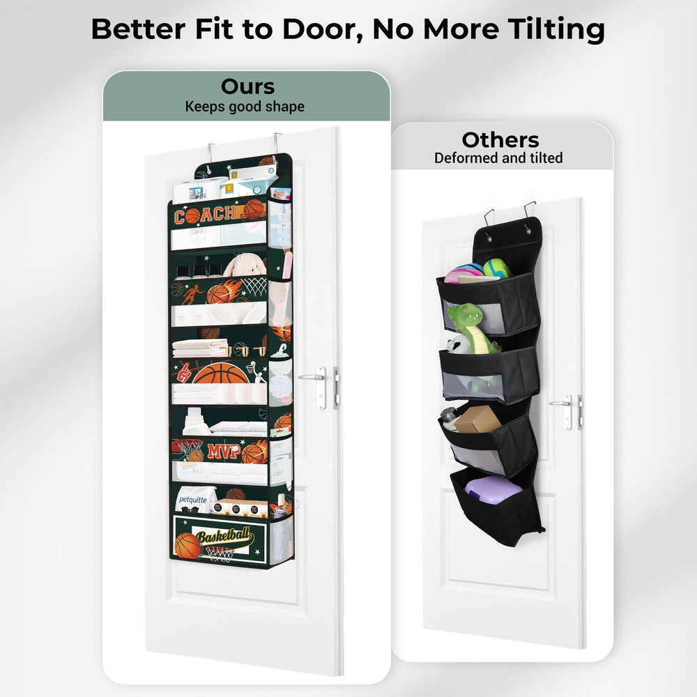 Clastyle Bedroom Travel Caravan Storage keeps essentials accessible on doors in bedrooms or while traveling.