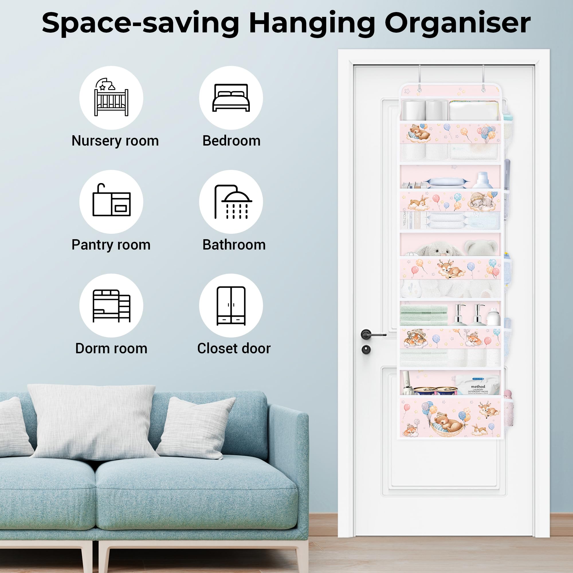Clastyle Breathable non-woven fabric offers durable, odor-minimizing storage.