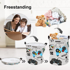 Clastyle Clothes Organizer Basket helps kids room stay neat and clutter free