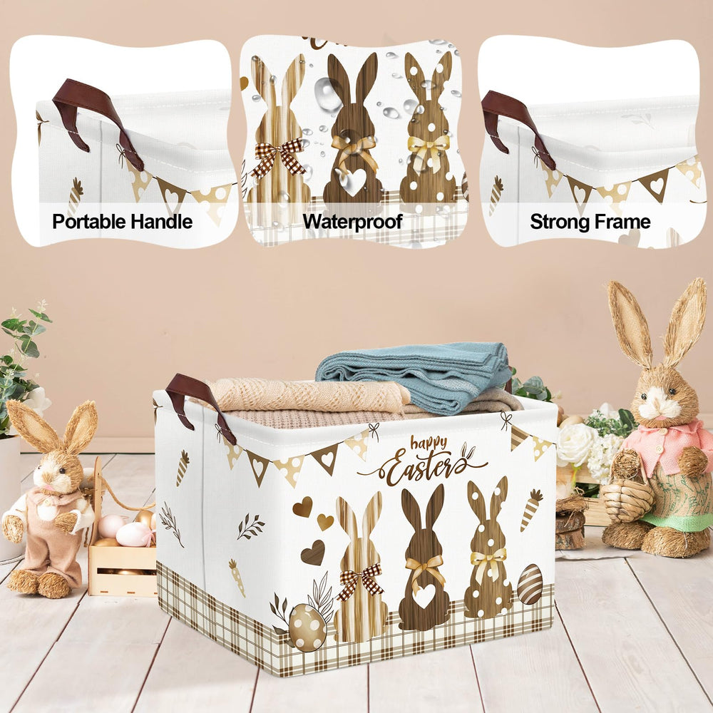 Clastyle collapsible baby storage basket folds flat for easy stowage
