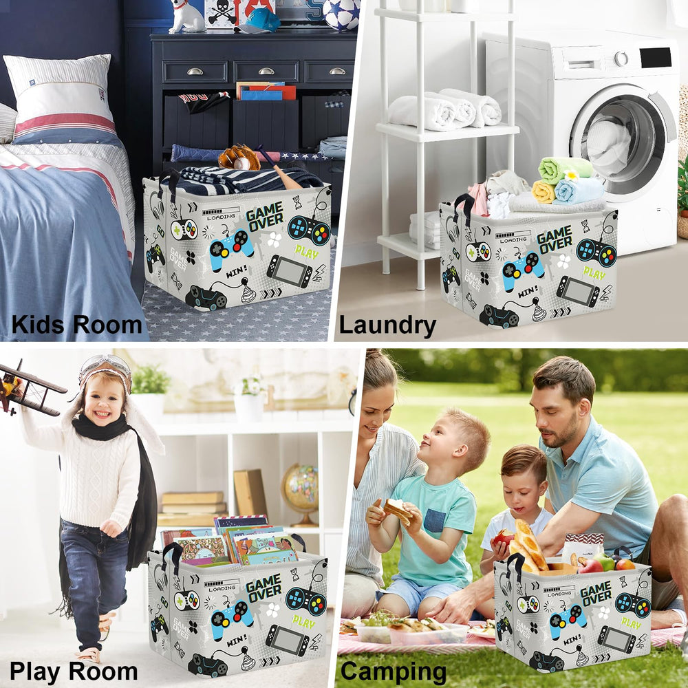 Clastyle Collapsible basket folds flat for compact storage when not in use.