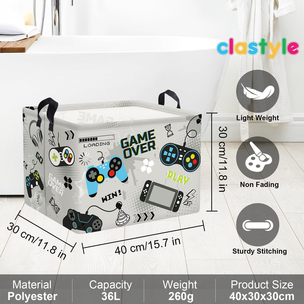 Clastyle Soft-sided design is easy to carry between rooms during daily routines.