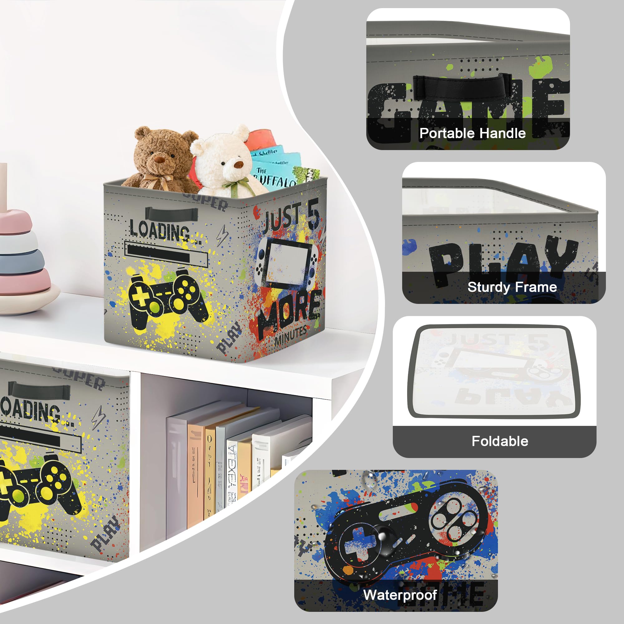 Clastyle gift-ready cubes for nursery organization