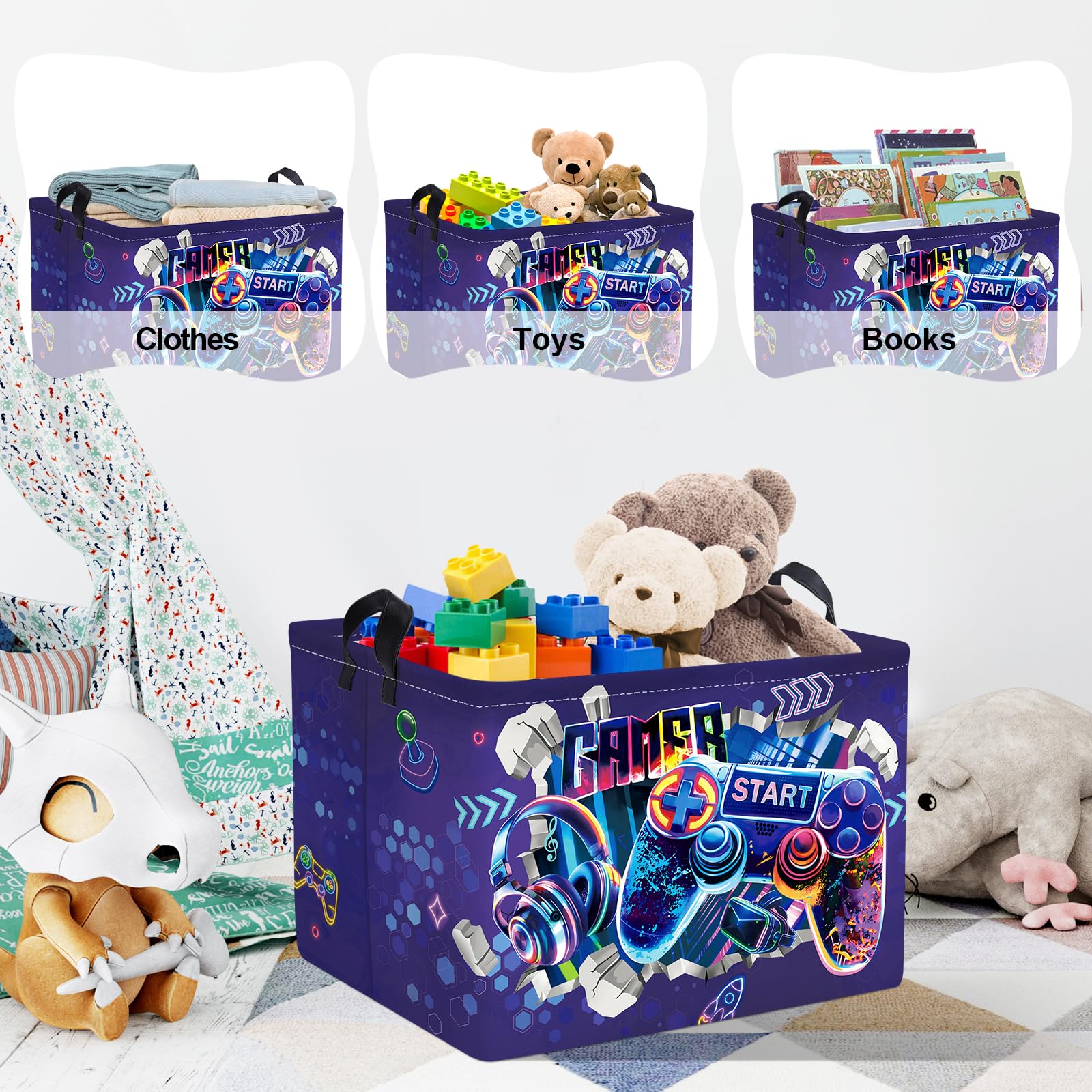 Clastyle Gift-ready basket suits christenings, birthdays, and back-to-school gifts.
